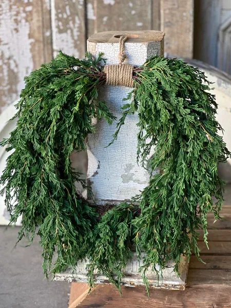 24&quot; Emerald Falls Hanging Wreath