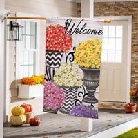 Fall Topiary House Flag