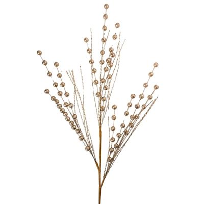 32" Metallic Twist Glitter Spray - Champagne