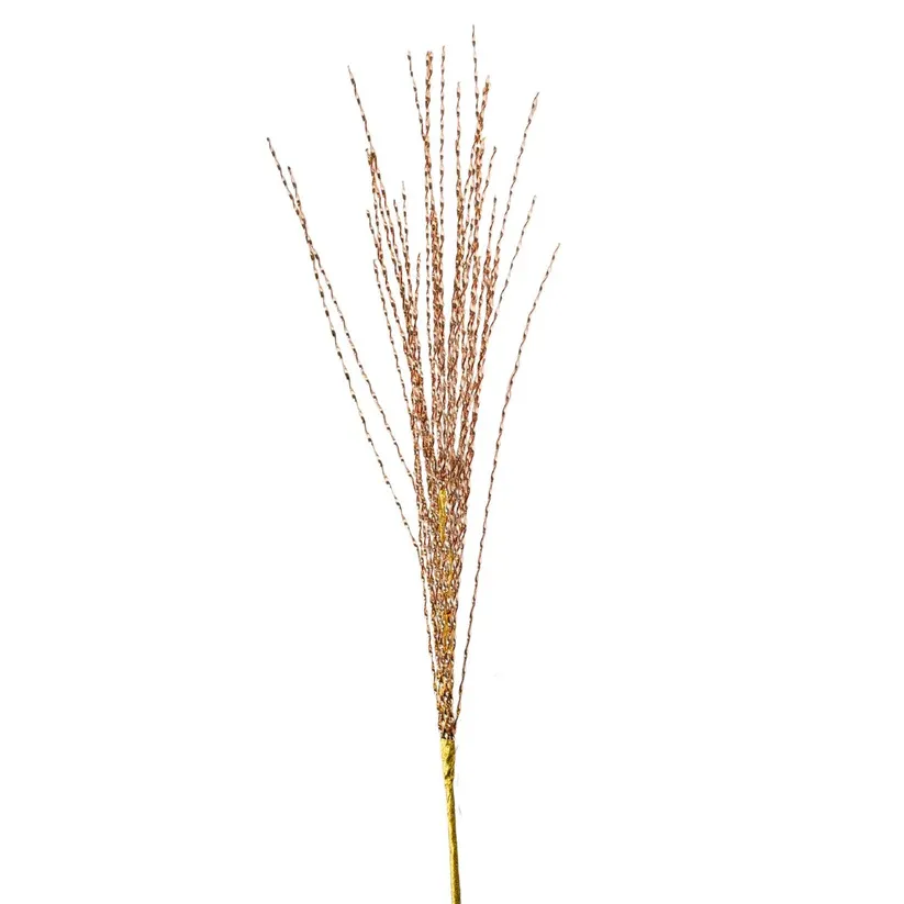 22" Metallic Twist Spray - Champagne