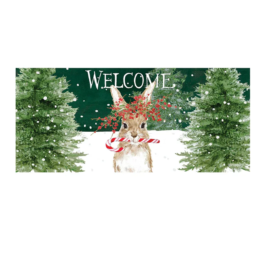 Candy Cane Rabbit Sassafras Switch Mat Candy Cane Rabbit Sassafras Switch Mat