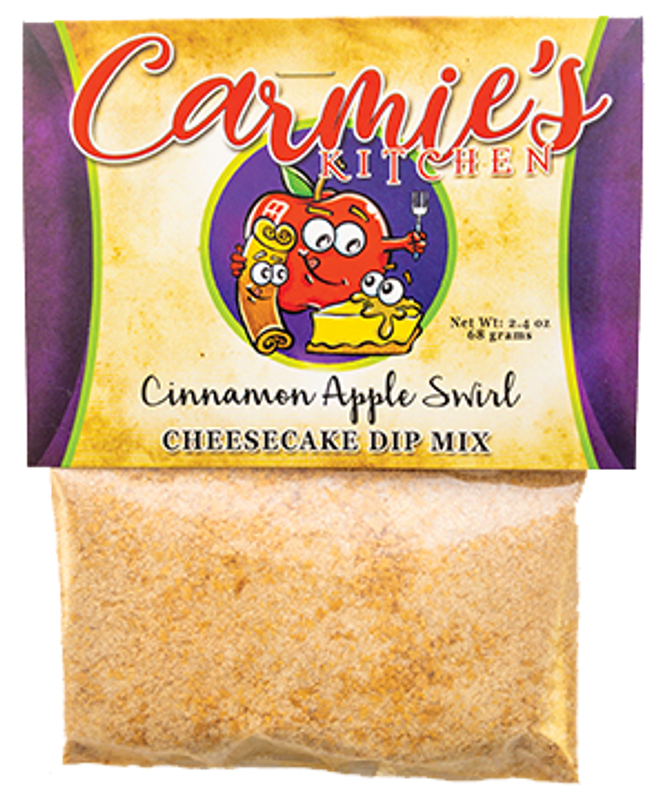 Cinnamon Apple Swirl Cheesecake Dip Mix