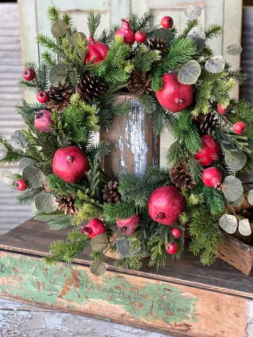 24" Benevolent Boughs Wreath