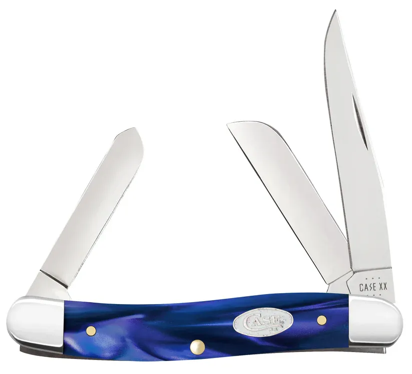 SparXX Blue Pearl Kirinite Smooth Medium Stockman - 10318 SS