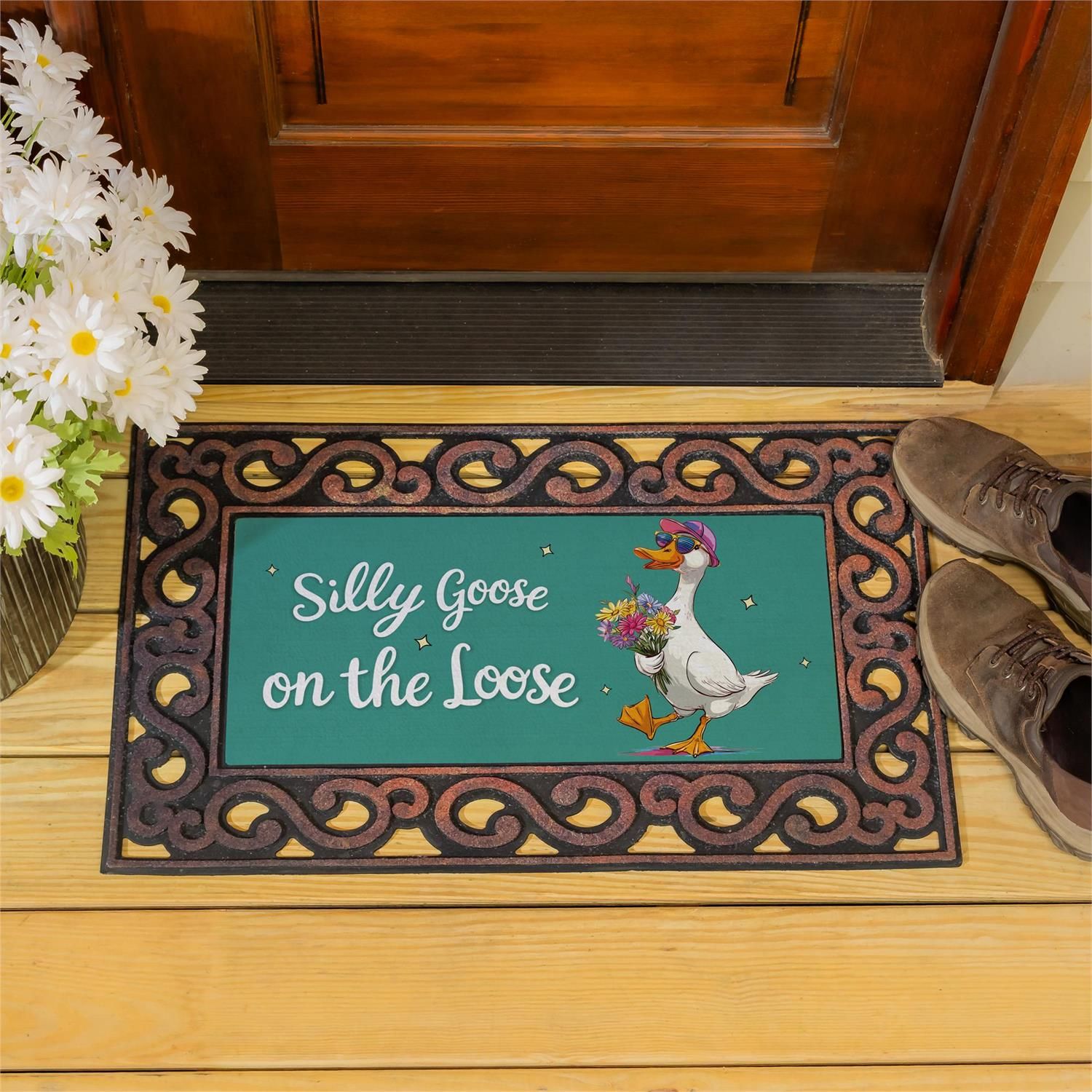 Silly Goose On The Loose Sassafras Switch Mat