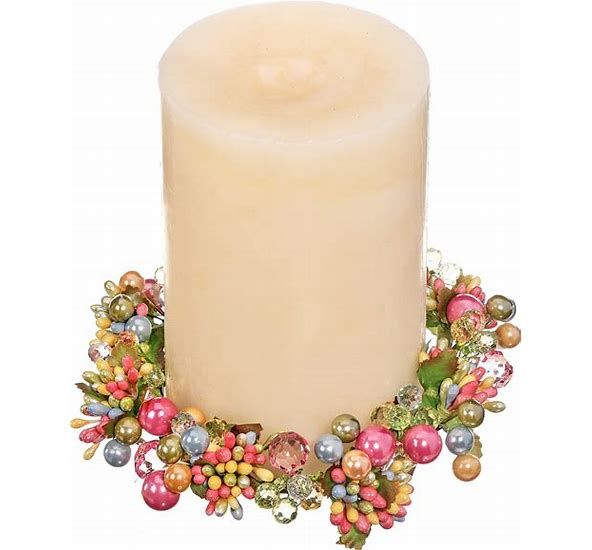 6" Berry Candlering 4" D