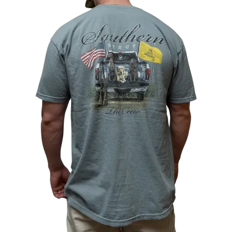 Southern Strut Granite T-Shirt With The Crew - Small