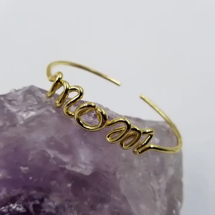 Mom Cuff Bracelet