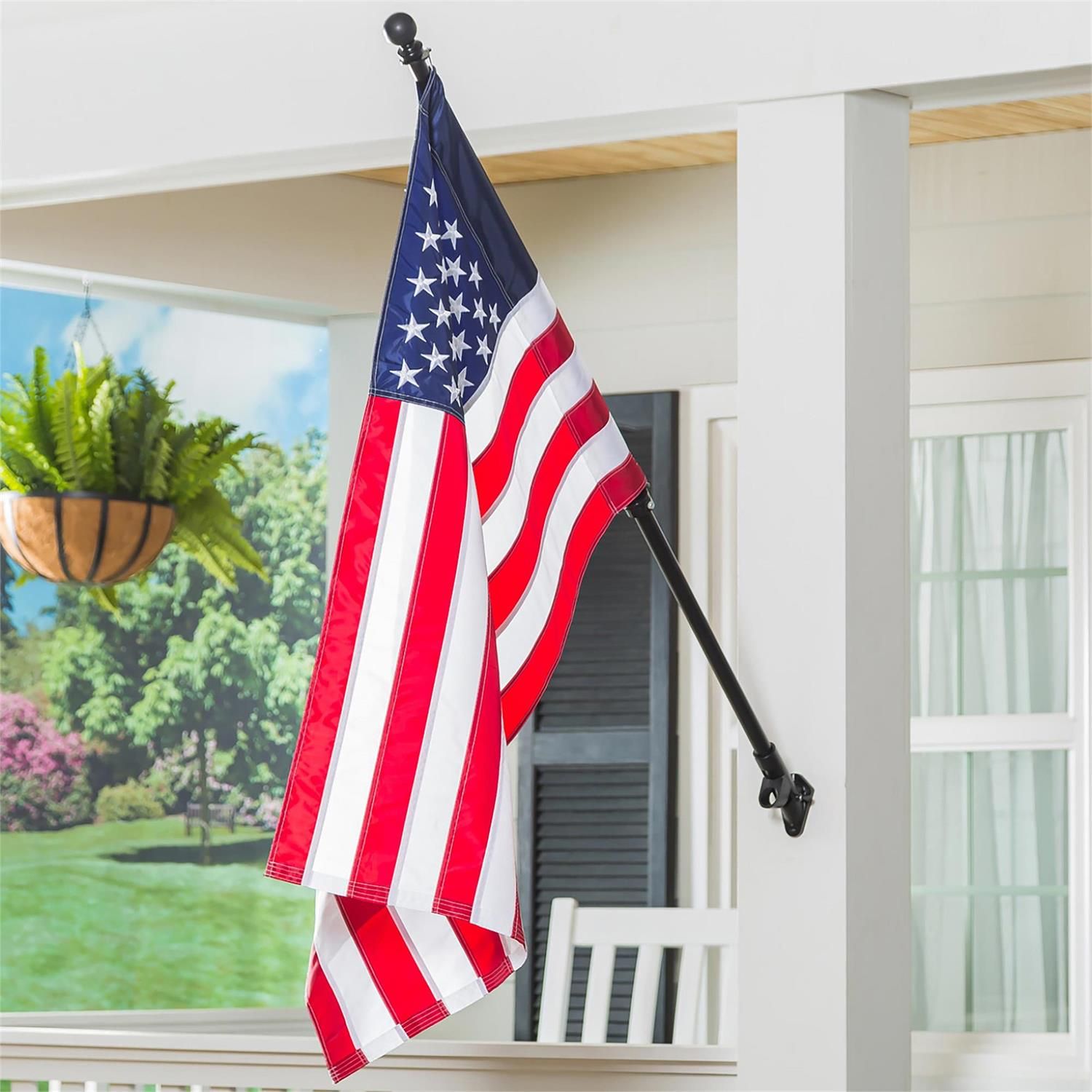 American Flag House Flag