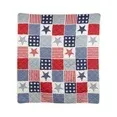 Star &amp; Stripe Throw 55 X 60" By Donna Sharp