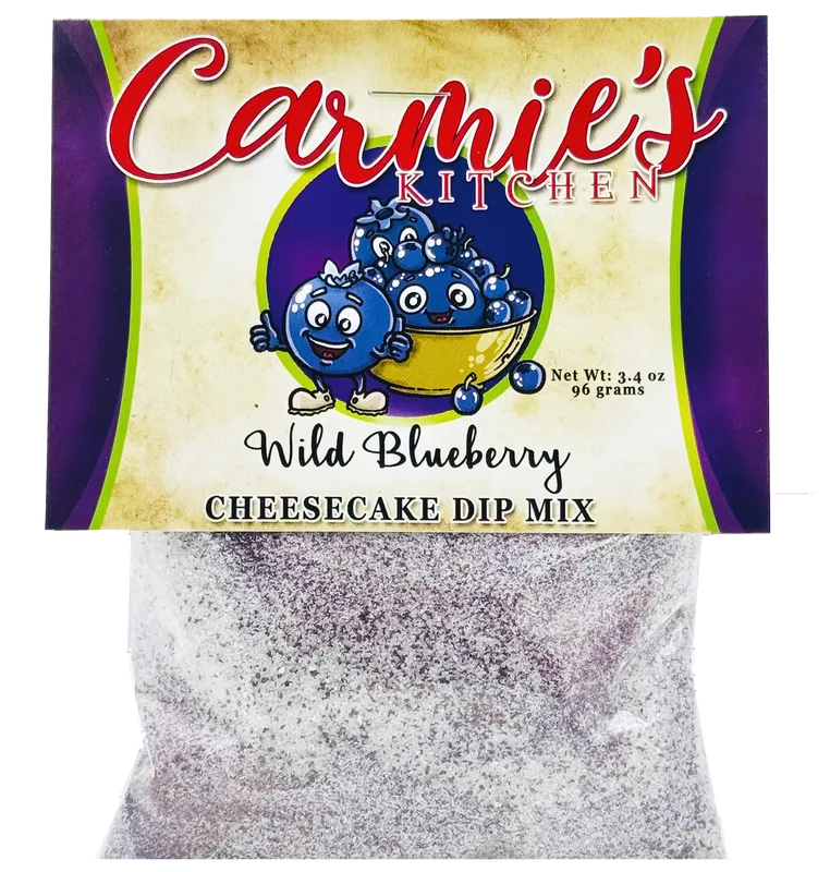 Wild Blueberry Cheesecake Dip Mix