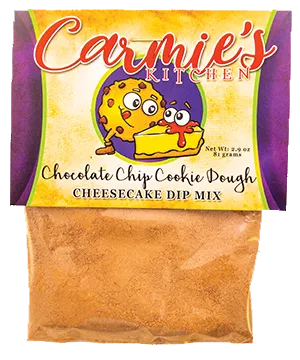 Chocolate Chip Cookie Dough Cheesecake Dip Mix