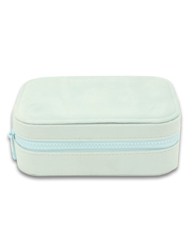 Simply Southern Light Up Jewelry Case - Lt Blue Velvet