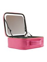 Simply Southern Vegan Leather Light Up Travel Case - Pink