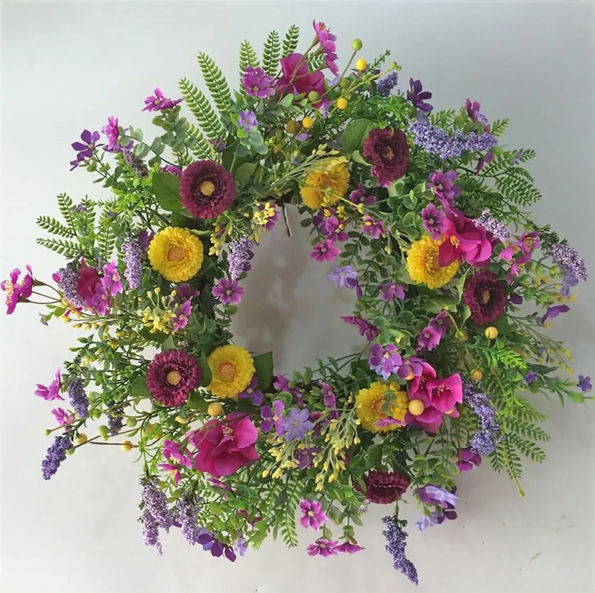 24" Crysanthemum Wreath