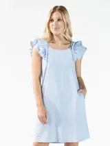 Simply Southern The Coquette Dress - Blue - Large