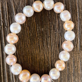 Tri-Color Pearl Bracelet