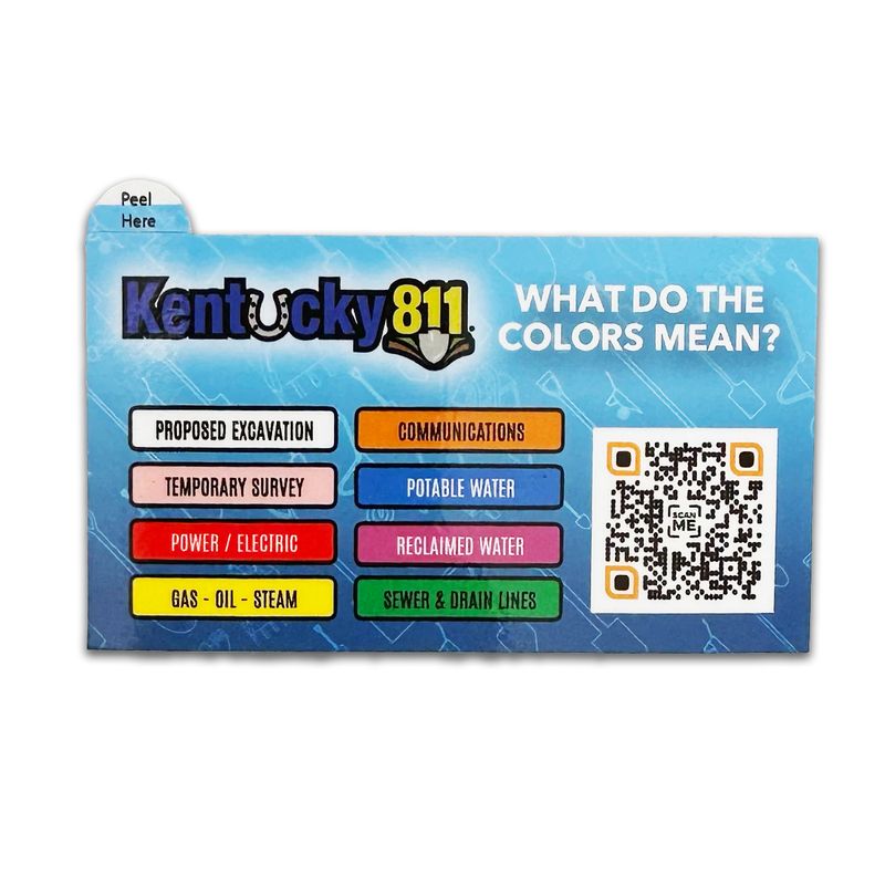 Color Code Hardhat Sticker