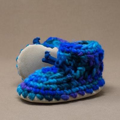 Slipper - Blue Multi