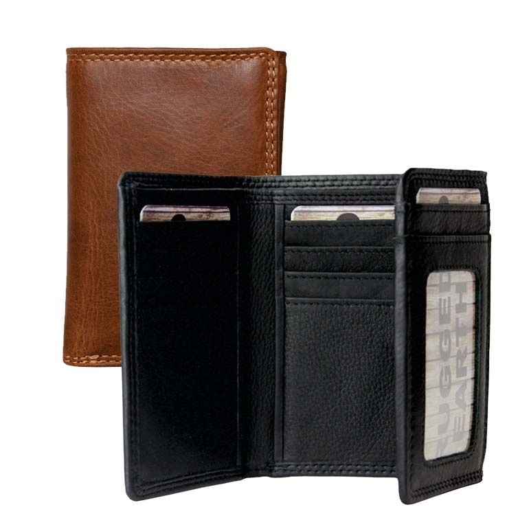 Trifold  Leather Wallet 