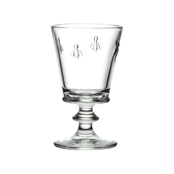 Bee Wine Goblet - Clear