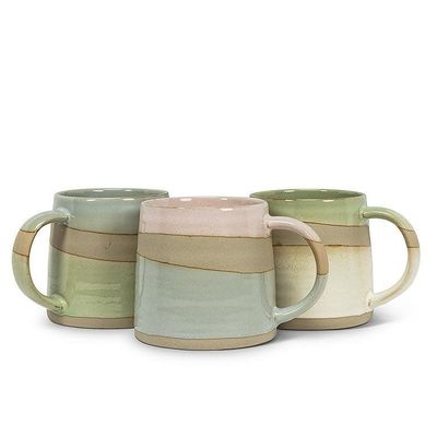 Rustic Style Pottery Mug 