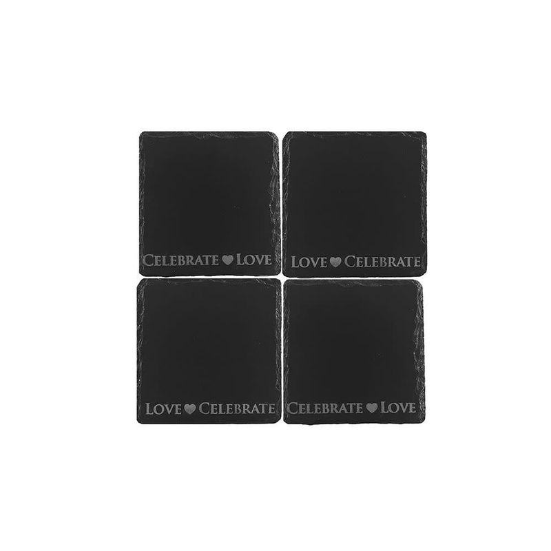 Slate Coasters set of 4