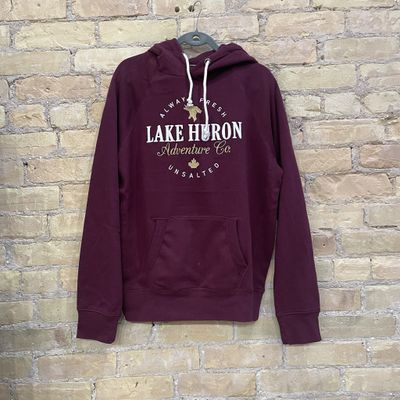 Heritage Hoodie Adventure in Dark Burgundy