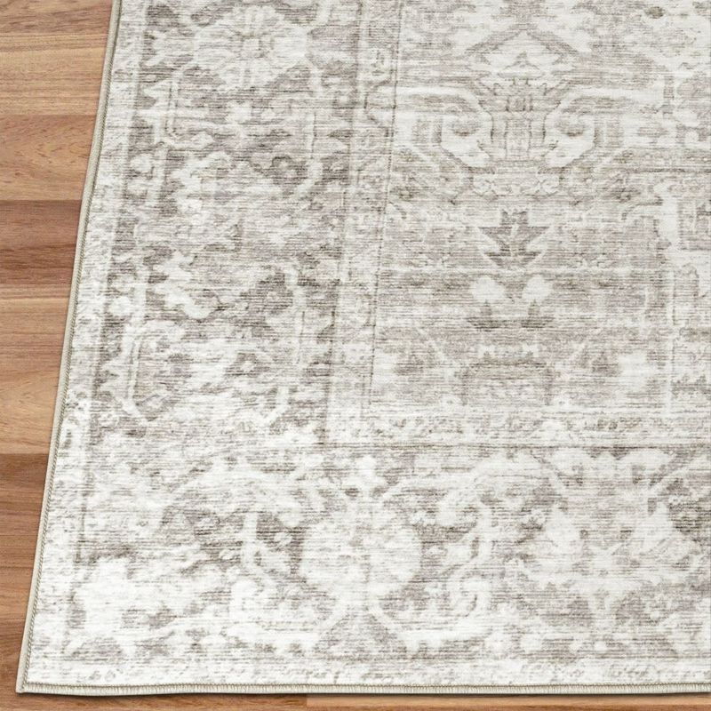 Lyle Vintage - Beige Ivory Washable Rug