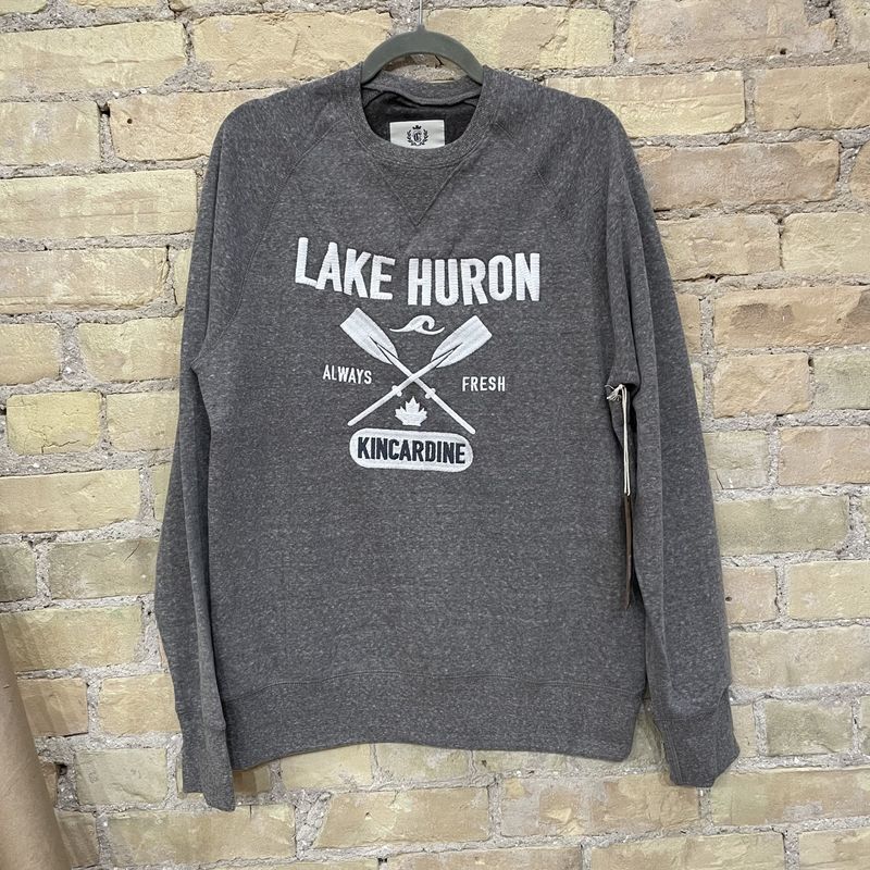 Heritage Crew Lake Huron in Charcoal
