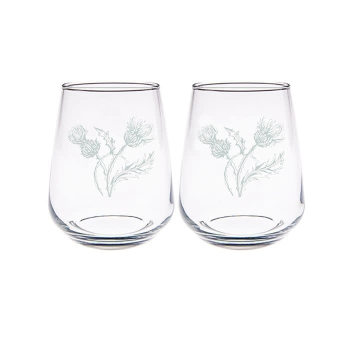Stemless Glasses Box set of 2