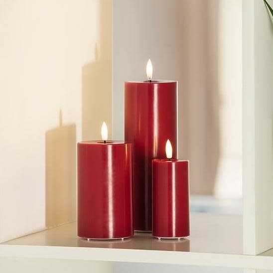 Red LED Candle