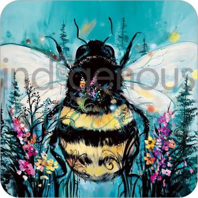 Indigenous Coasters set of 4