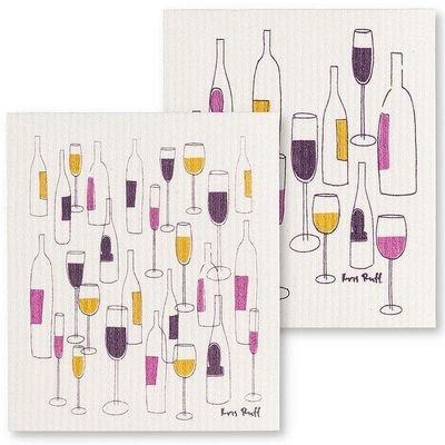 Wine Bottles Spongecloth