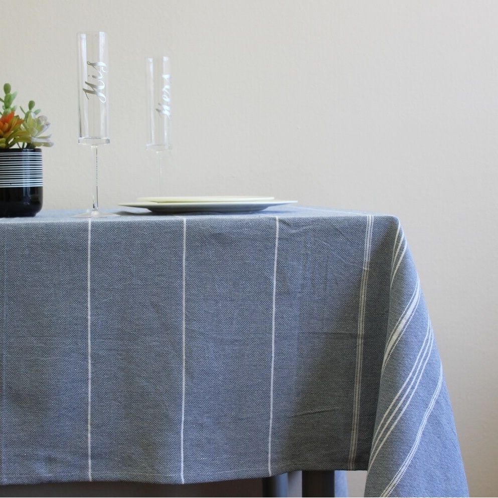 Fouta Tablecloth Blue