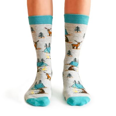 Camping Queen Socks