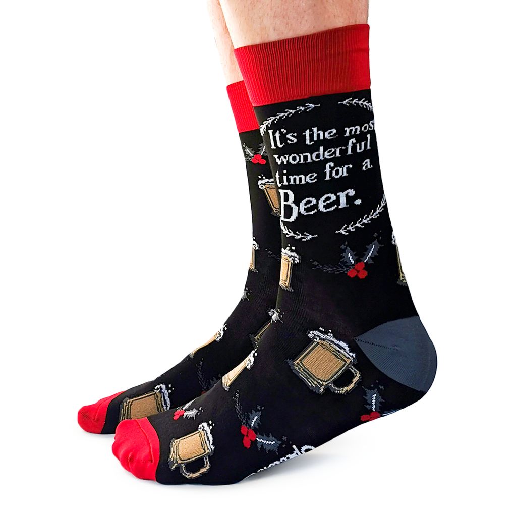 A Wonderful Beer Socks Large