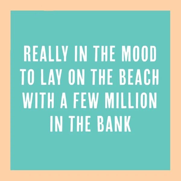 Drinks On Me Coaster - Lay on the Beach