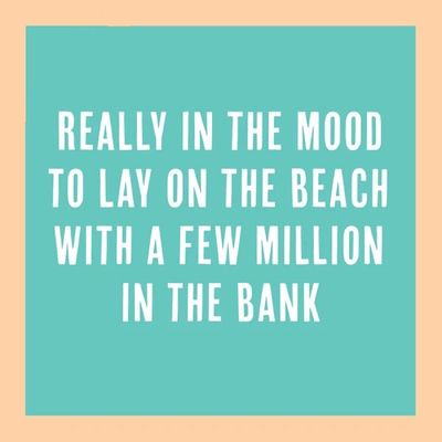Drinks On Me Coaster - Lay on the Beach