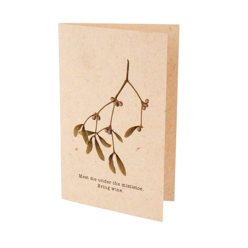 Mistletoe Card