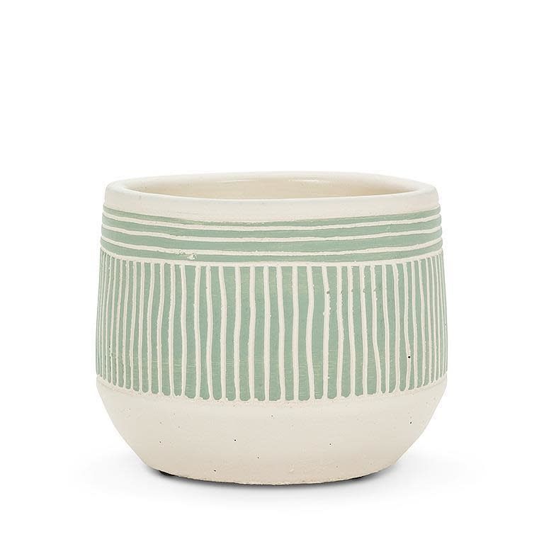 Small Etched Planter