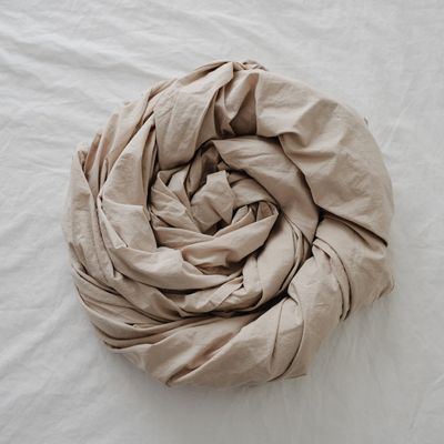 Turkish Cotton Bedding Oat Milk