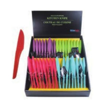 Knife with Sheath Assorted Colours