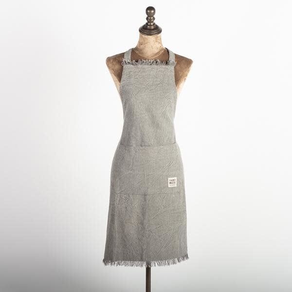 Grey Stone Washed Apron
