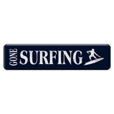 Gone Surfing Sign