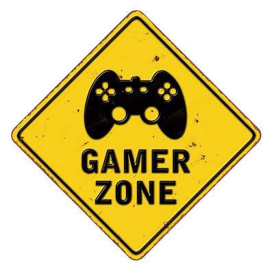 Gamer Zone Sign