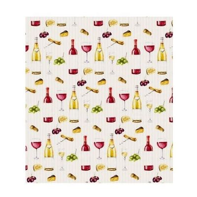 Wine Pattern Sponge Cloth