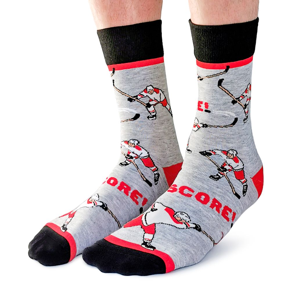 Slap Shot Red Socks