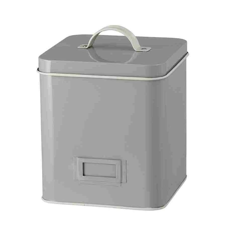 Canister with Label Holder