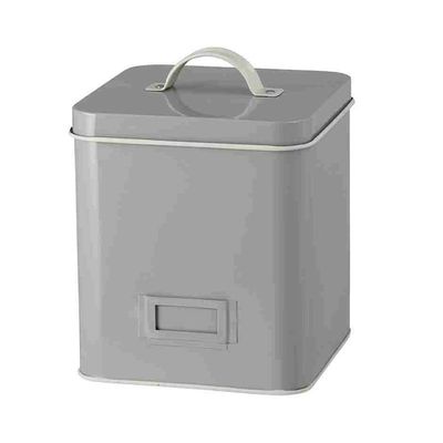 Canister with Label Holder